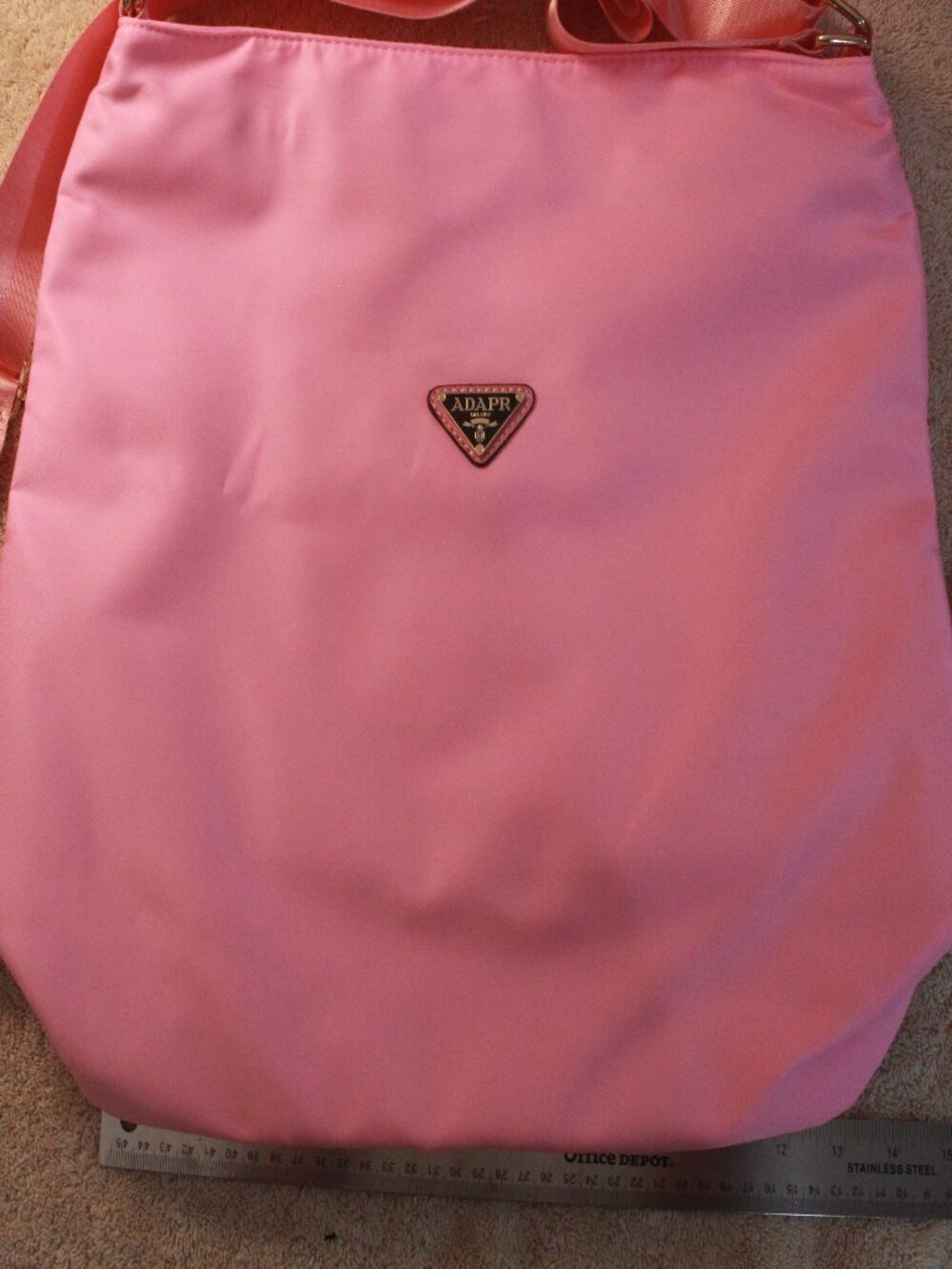 Title: ADAPR Milano Pink Convertible Backpack Shoulder Bag BBBB
